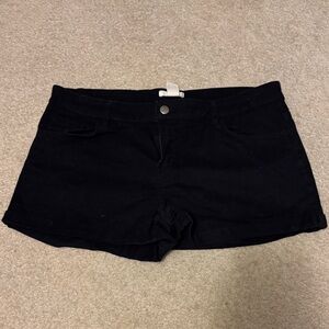 H&M dark navy shorts size 12